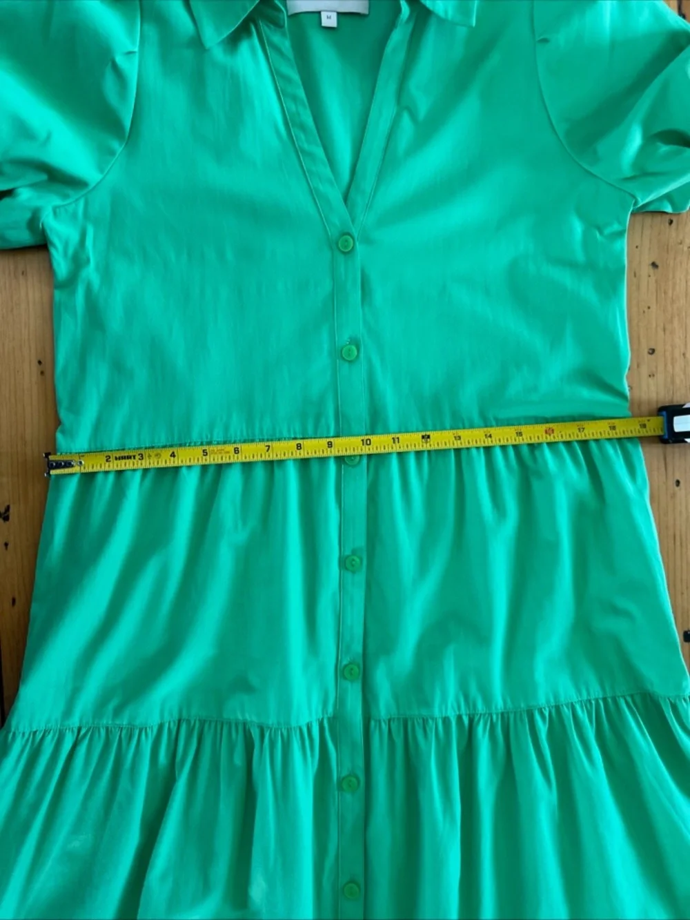 Brochu Walker Havana Derby Green Maxi Dress - Picture 11 of 14